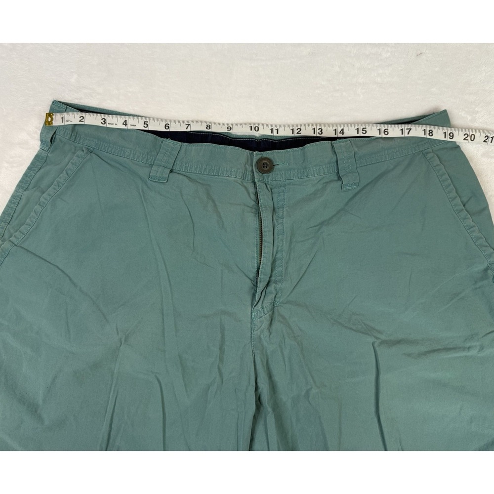 Columbia Sportswear Men's Teal Chino Shorts Size 36 Cotton Casual Outdoor - Picture 6 of 8
